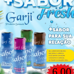 Gel Comestível Mais Sabor Fresh 15 Ml Garji - Sabores
